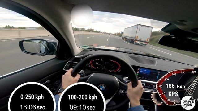 [4k] BMW 330i (2020) - 258hp - POV - 0-250 Kph Autobahn - Vmax - TopSpeed