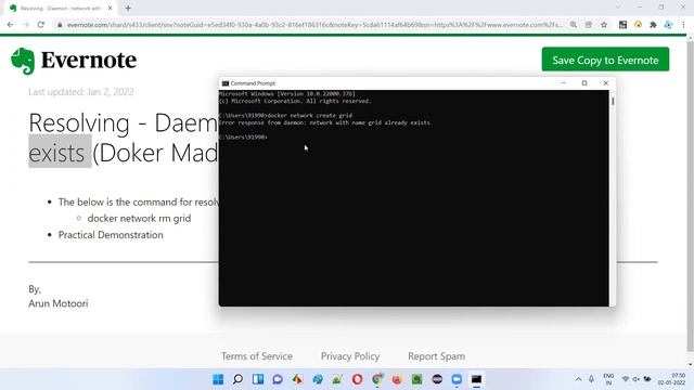 Resolving - Daemon : network with name grid already exists (Doker Made Easy - Part 9) смотреть онлайн