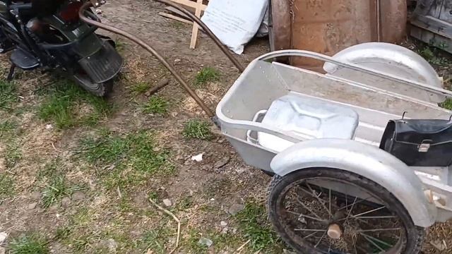 Прицеп к мопеду альфа. смотреть онлайн