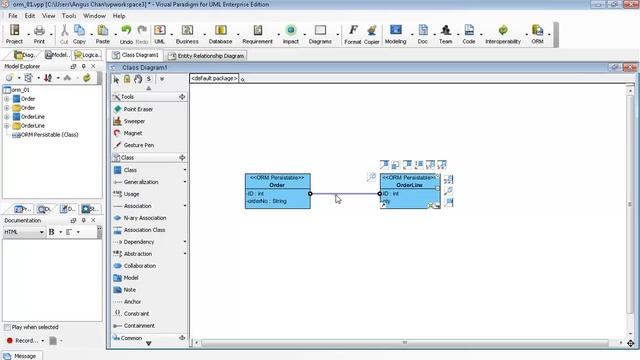 Generate ERD Relationship from UML Association in Class Diagram смотреть онлайн
