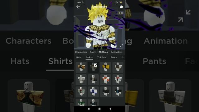 How to make a DIO Over Heaven avatar in Roblox (OUTDATED) смотреть онлайн