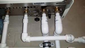 Обвязка котла Immergas Eolo mythos 24кВт. Контур гвс.