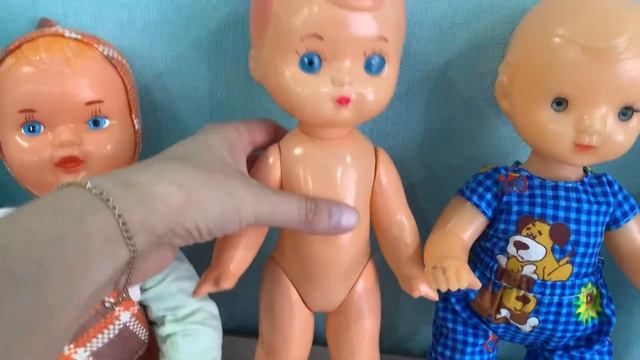 Обзор коллекций ссср, куклы ссср, пупсы, пупсики смотреть онлайн