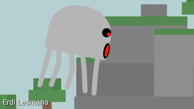 Ghast vs Enderman - Stickman Minecraft Animation смотреть онлайн