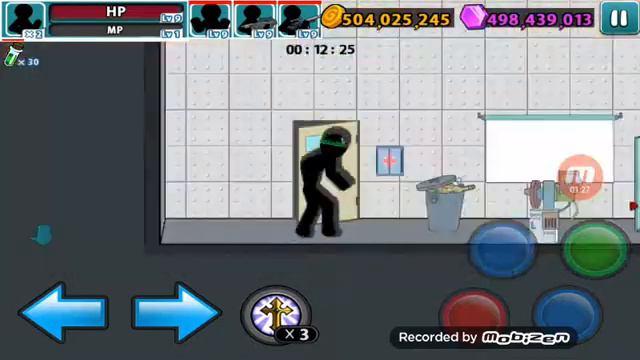 Играем в игру Ангер оф стик 5 зомби