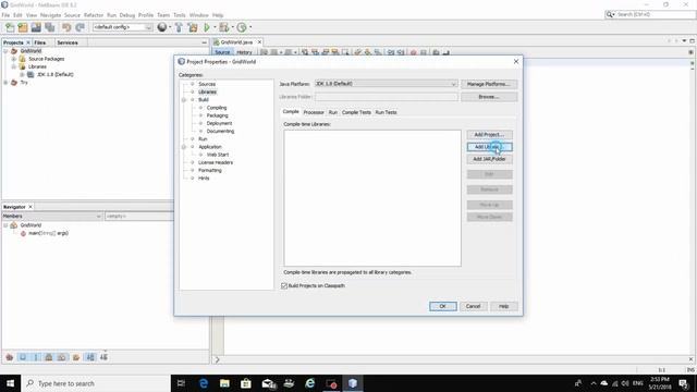 How to Add External Library in Netbeans JAVA Project смотреть онлайн