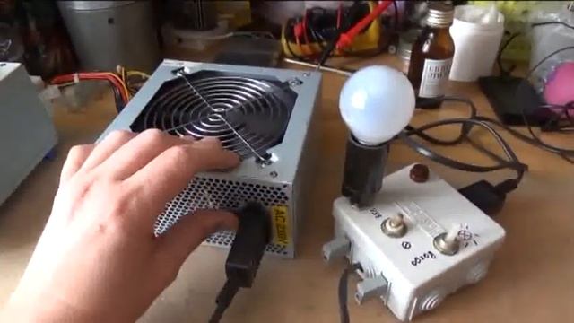 Тестер входных цепей блоков питания АТХ смотреть онлайн