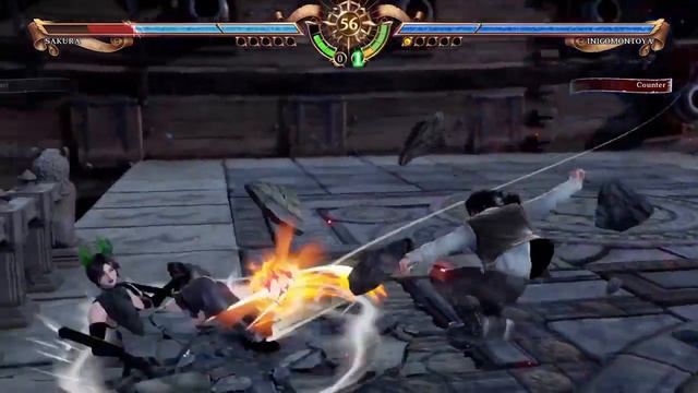 Soulcalibur VI Christmas Sakura (SFV) Vs Inigo Montoya (Princess Bride) Character Creation Matches