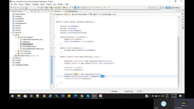 classcastException смотреть онлайн