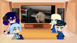 Реакция персонажей Вермейл в золоте на джо джо