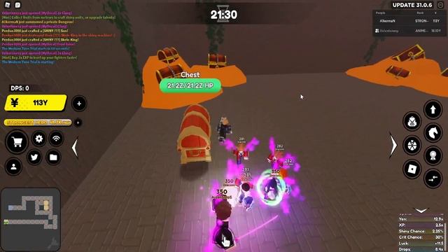 Как фармить данж в Anime Fighters Simulator (Roblox) смотреть онлайн