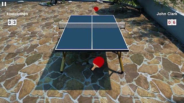 Virtual Table Tennis iPhone Gameplay смотреть онлайн