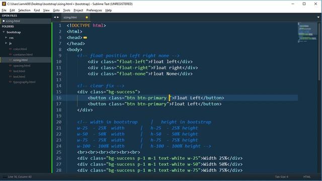 10 float position and fixed clearfix classes смотреть онлайн