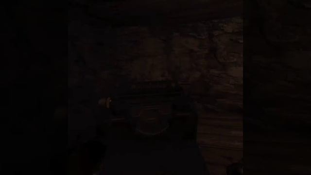 Creepy tunnel monster and fighting big beasts. Resident Evil 4 Oculus Quest 2 VR. смотреть онлайн