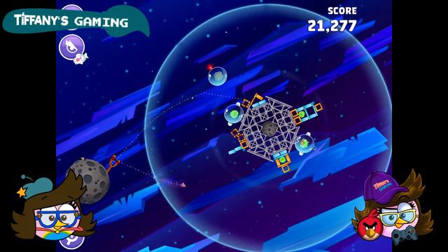 Angry Birds Reloaded Space: Fry Me to the Moon | Tiffany's Gaming смотреть онлайн