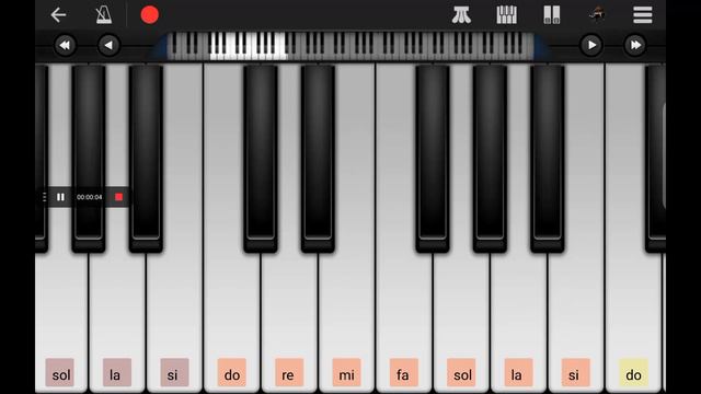 вот как я играю на пианино в планшете!! смотреть онлайн