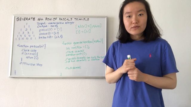 Nth Row of Pascal's Triangle смотреть онлайн