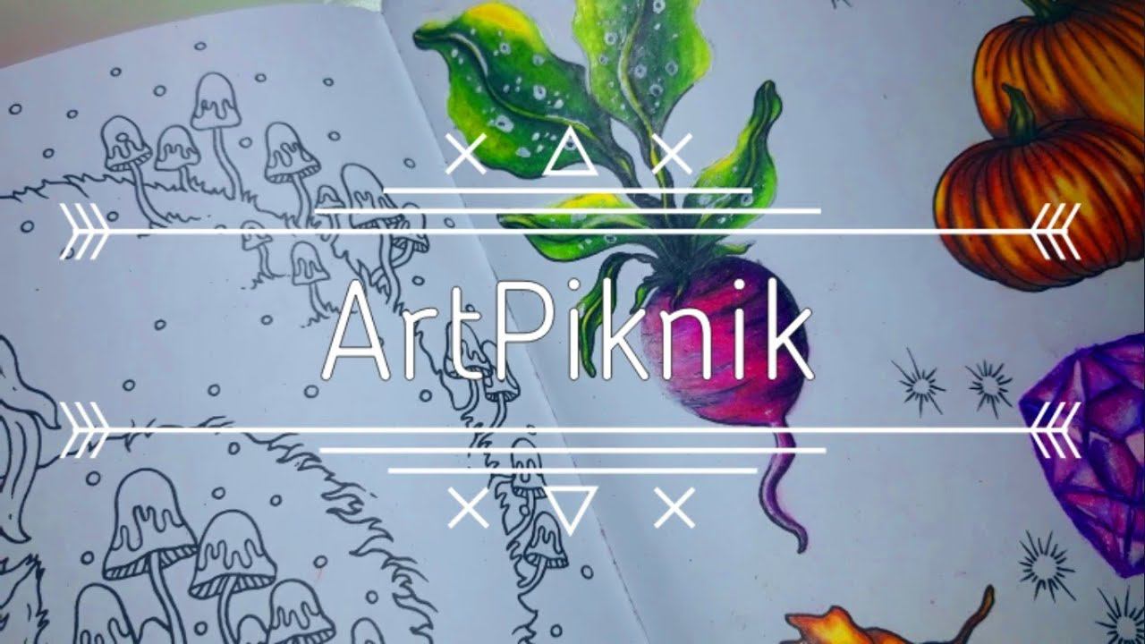 БЫСТРОКРАС или история одной РЕДИСКИ | Ханна Карлсон ВРЕМЕНА ГОДА | SpeedCOLORING