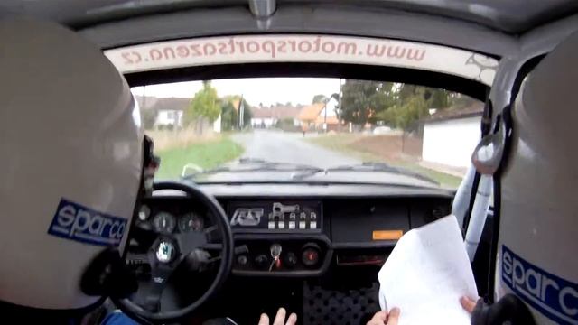 Rallye Kramolín 2015 - Škoda 130 RS - RZ8