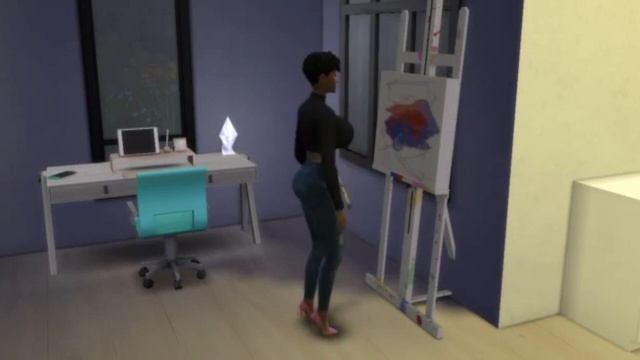 Sims 4 Artist Paintings смотреть онлайн