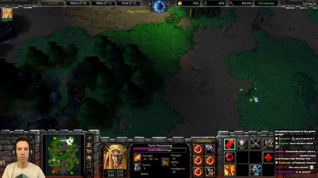 The most HILARIOUS Solo Bloodmage Challenge (featuring Phoenix ability) - WC3 - Grubby смотреть онлайн