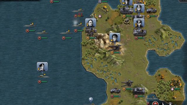 Прохождение Glory of Generals за Ось: марш на Варшаву и Датско - Норвежская операция смотреть онлайн