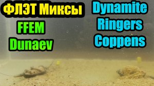 Прикормка для ловли карпа и карася на флэт фидер  DYNAMYTE BAITS RINGERS DUNAEV COPPENS FFEM