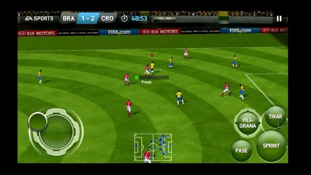 Gameplay Fifa14  Fifa World Cup Brasil Android