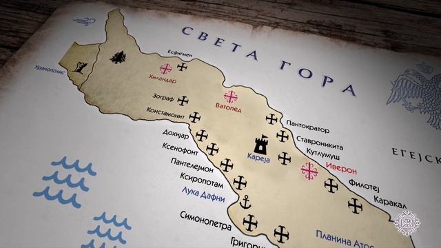 ☦️ 🇬🇷 Кареја, Света Гора смотреть онлайн
