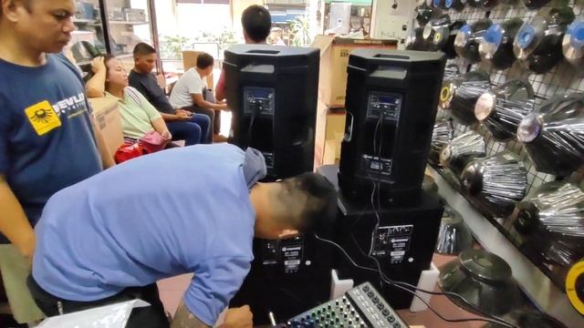 Sound test Crown PLX-15A active speaker & BF-15SA active subwoofer bound to San Fernado Romblon смотреть онлайн
