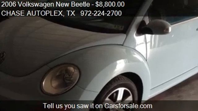 2006 Volkswagen New Beetle 2.5L Convertible for sale in Lanc смотреть онлайн