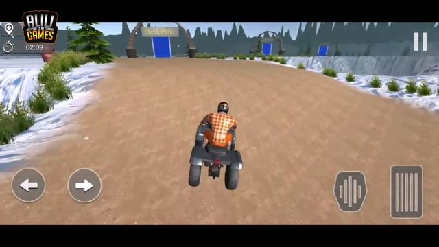 Quad Bike Racing Game 3D Gameplay Walkthrough Android Part 1 смотреть онлайн