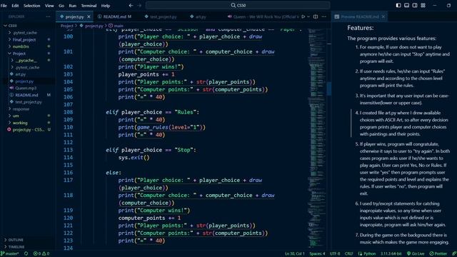 CS50 Python - Final Project смотреть онлайн