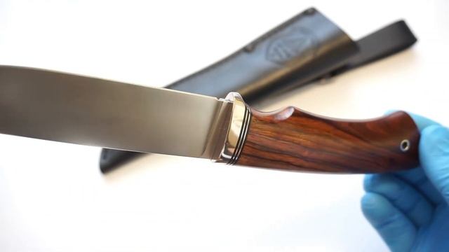 Нож "Панцуй" из стали Uddeholm Vanax 37 смотреть онлайн