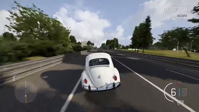 How Fast Will It Go? 1963 Volkswagen Beetle (Forza 6) смотреть онлайн