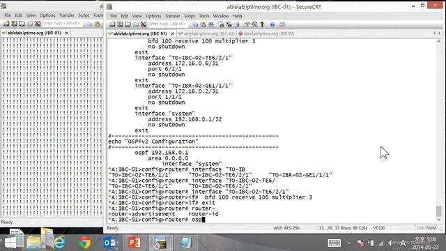 OSPF Routing Protocol Training with Alcatel Lucent 7750SR and SROS 02 clip4 смотреть онлайн