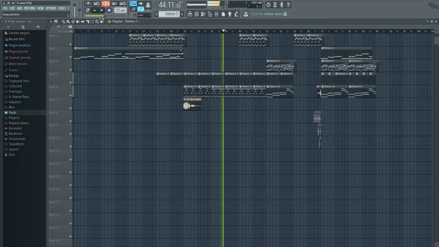 Грустная мелодия в FL Studio12 смотреть онлайн
