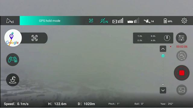 Тест дальности полета Hubsan Zino H117S (1км?)