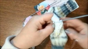 Как связать носки для детей 2 лет