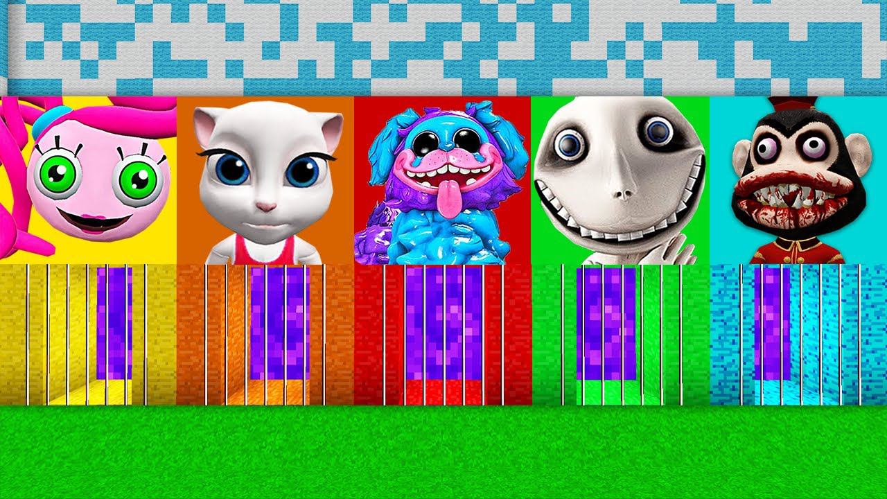 ВЫБЕРИ ПРАВИЛЬНЫЙ ТЮРЕМНЫЙ ПОРТАЛ В МАЙНКРАФТ ЗОМБАК смотреть онлайн