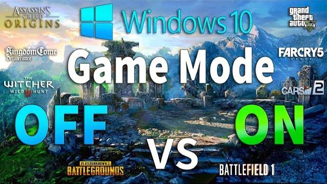 Win 10 Game Mode ON vs OFF Test in 8 Games смотреть онлайн