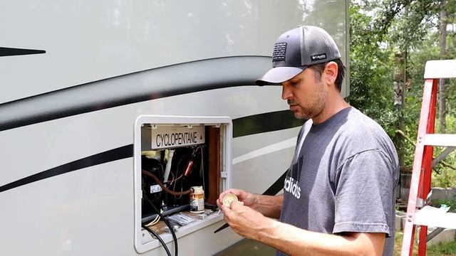 RV Refrigerator Installation | How to Replace RV Refrigerator with Residential Fridge | RV Living смотреть онлайн