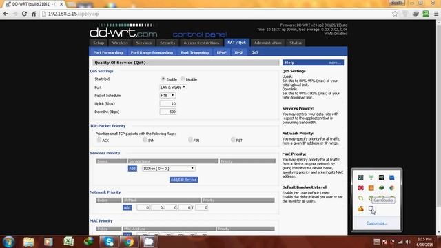 DD_WRT how to limit clients internet speed over wifi and LAN смотреть онлайн