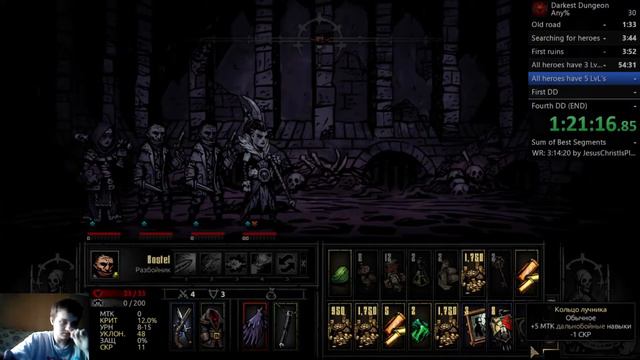Darkest Dungeon [Speedrun] Any% in 2:42:09 (World Record) смотреть онлайн