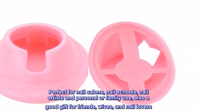 Great product - SUKPSY 4 Pcs Soft Rubber Nail Polish Bottle Holder Anti-spill Bottle Stand Manicur смотреть онлайн