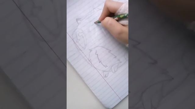 Рисунок карандашом : Милая зверюшка??? смотреть онлайн