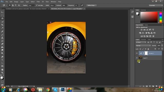 How to add radail blur filter in photoshop | photoshop tutorials смотреть онлайн