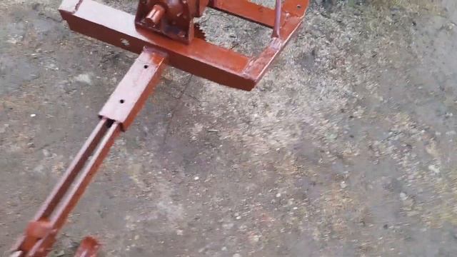 Самодельный ботвоудалитель  для картофеля к минитрактору T-25