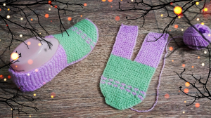 Самый Лучший способ вязания следков СПИЦАМИ ???