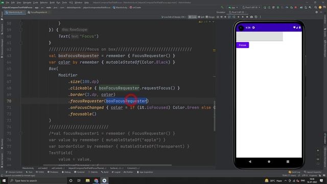Jetpack Compose Focus смотреть онлайн